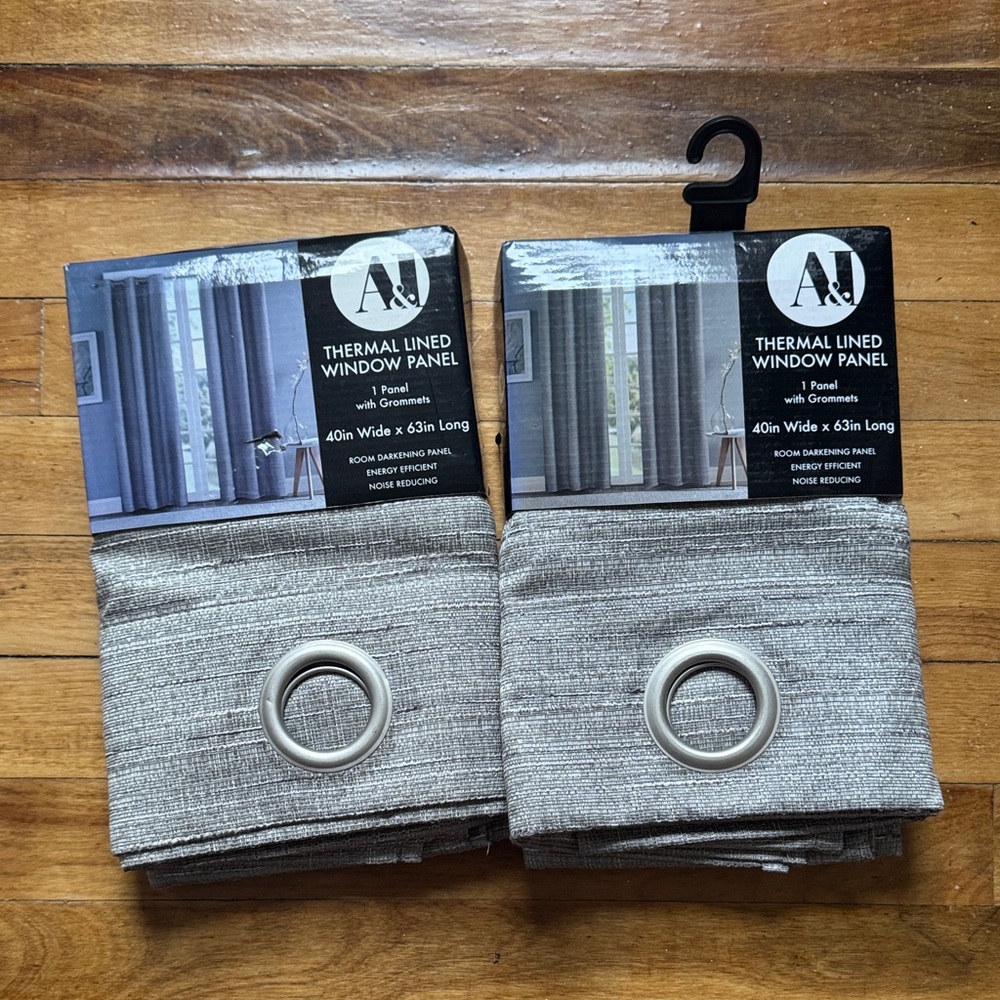 New Thermal Lined Window Panel with Grommets